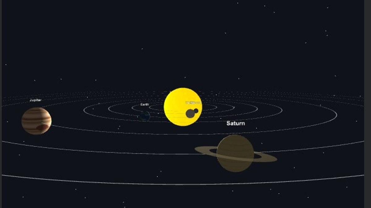 Geminiに「太陽系を見せて」と頼んだら本当に動き出した